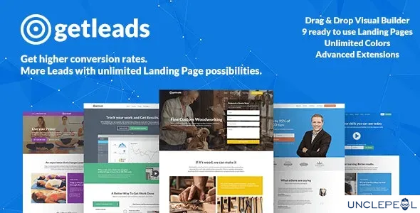 Getleads 高性能登陆页 WordPress 主题 2.4