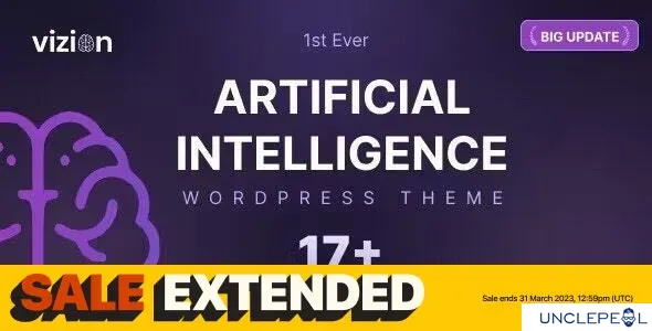 Vizion - 人工智能 AI WordPress 主题 4.1.4
