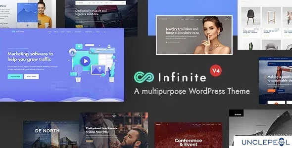 Infinite - 多用途 WordPress 主题 4.0.1 开心版