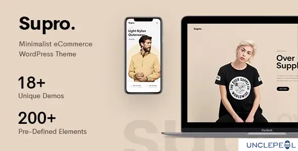 Supro - 极简 AJAX WooCommerce WordPress 主题 1.7.5