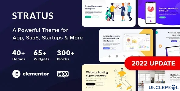 App, SaaS 与软件启动技术主题 - Stratus 4.2.3 开心版