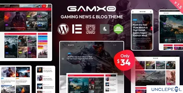 Gamxo - WordPress 游戏新闻与博客主题 1.6 开心版