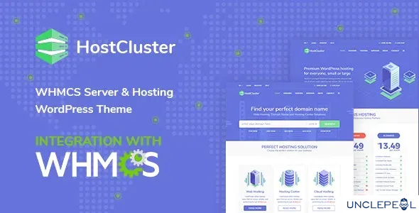 HostCluster - WHMCS 主机 WordPress 主题 2.3