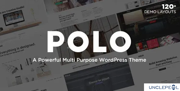 Polo - 响应式多用途 WordPress 主题 2.8