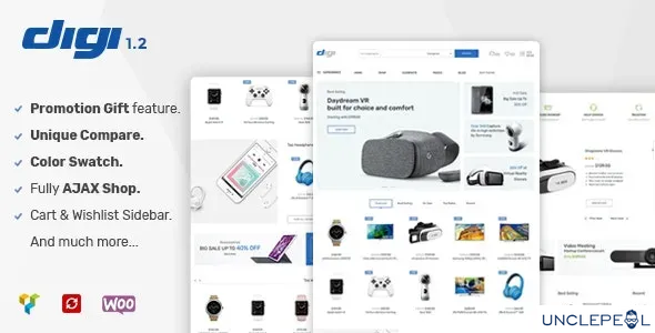Digi - 电子产品商店 WooCommerce 主题 1.7.8