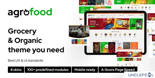 Agrofood - Elementor WooCommerce WordPress 主题 1.1.3