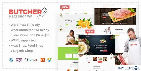 Butcher - 肉店 WooCommerce WordPress 主题 2.32