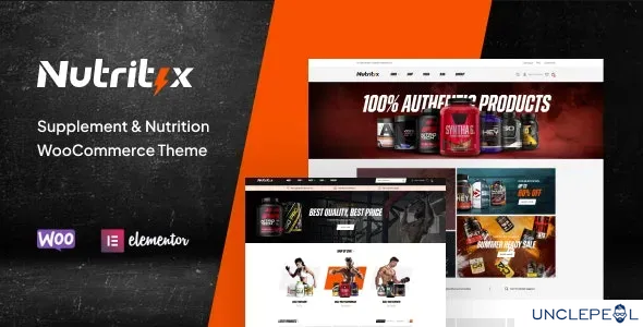 Nutritix - 补充与营养 WooCommerce 主题 1.1.5