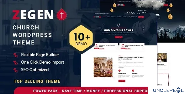 Zegen - 教堂 WordPress 主题 1.1.6