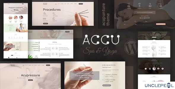 Accu - 健康护理与按摩 WordPress 主题 3.1