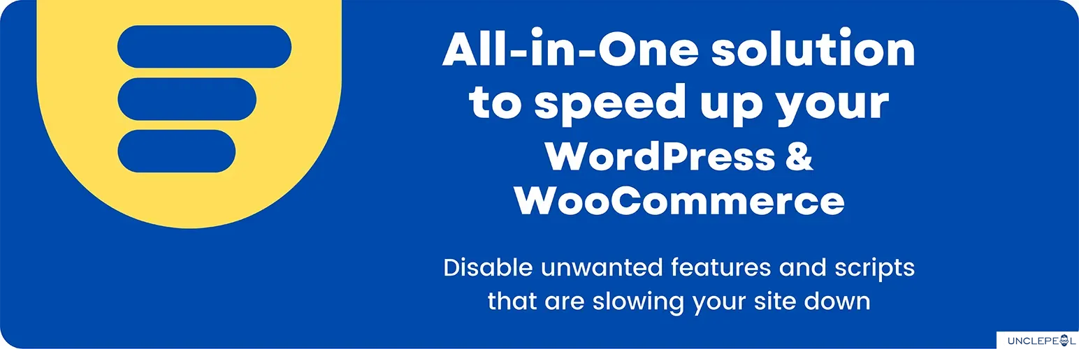 Disable Bloat for WordPress & WooCommerce PRO 插件 3.3.1 开心版