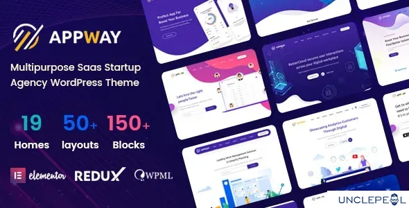 Appway - Saas & 启动 WordPress 主题 + RTL 3.0.0