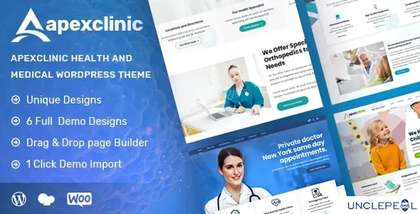ApexClinic - 健康与诊所主题 1.3.2 开心版