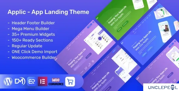 Applic - 应用登陆 WordPress 主题 1.5.0
