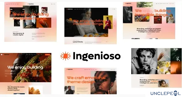 Ingenioso - 创意 WordPress 主题 1.0 开心版