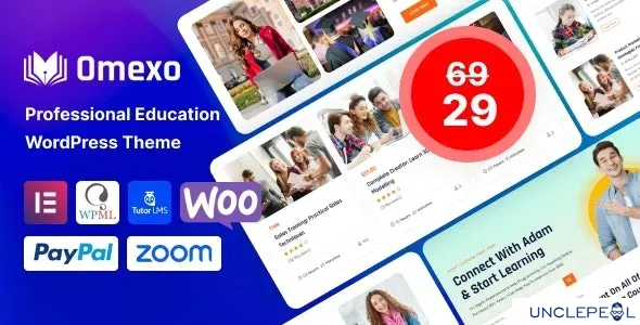 Omexo - 教育与在线课程 WordPress 主题 1.5.5