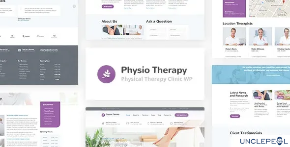 Physio - 物理治疗与医疗诊所 WP 主题 3.1.1