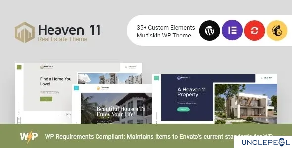 Heaven11 | 房地产与公寓 WordPress 主题 1.0.7