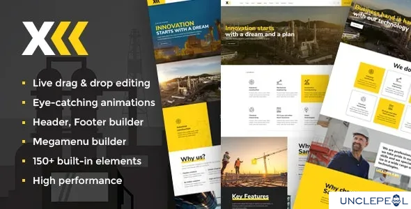 Samatex - 工业 WordPress 主题 + WooCommerce 4.0