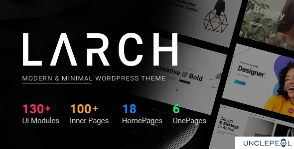 Larch - 响应式极简多用途 WordPress 主题 2.3