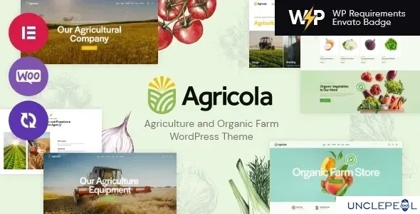 Agricola - 农业与有机农场 WordPress 主题 1.1.0 开心版