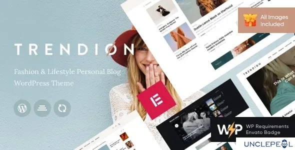 Trendion | 个人生活方式博客与杂志 WordPress 主题 2.5.0 开心版