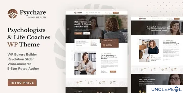 Psychare - 心理学家与生活教练 WordPress 主题 1.2.2