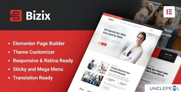 Bizix - 企业与商业 WordPress 主题 2.1.1