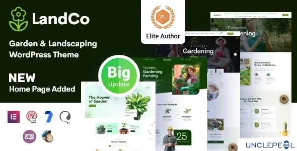Landco - 园艺与景观设计 WordPress 主题 + RTL 1.1.5