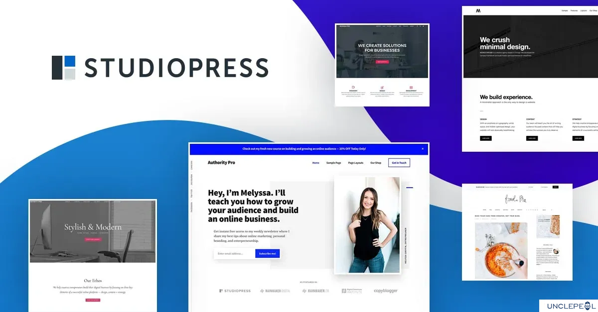 WordPress 主题 by StudioPress (Genesis 框架) [20 个模板] 2023-01-28