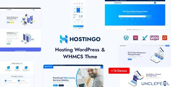 Hostingo - 主机 WordPress 与 WHMCS 主题 2.1 开心版
