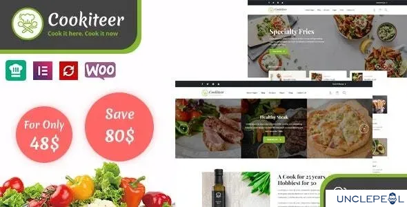 Cookiteer - 食物与食谱 WordPress 主题 1.4.8