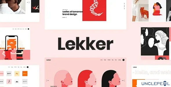 Lekker - 作品集 WordPress 主题 1.7 开心版