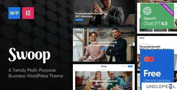 Swoop | 网络工作室与创意机构 WordPress 主题 2.0.0 开心版