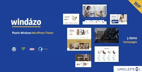 Windazo - 塑料窗户与门 WordPress 主题 1.2.2