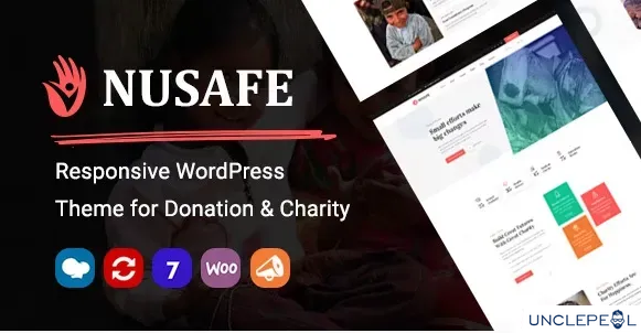 Nusafe | 响应式 WordPress 捐赠与慈善主题 1.16