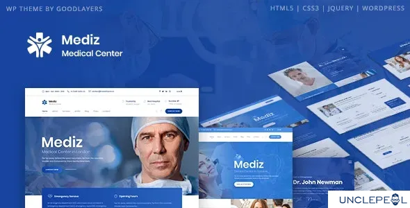 Mediz - 医疗 WordPress 主题 2.0.7 开心版