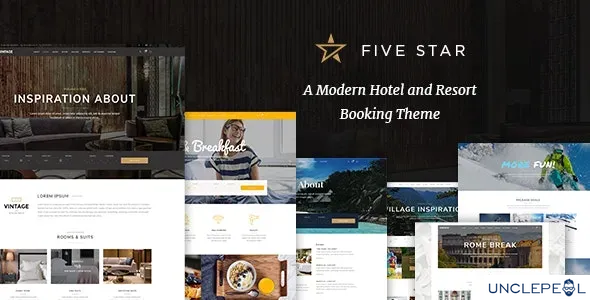 FiveStar - 酒店预订主题 1.7