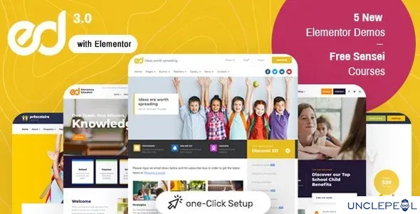 Ed School: 教育 WordPress 主题 3.19.0