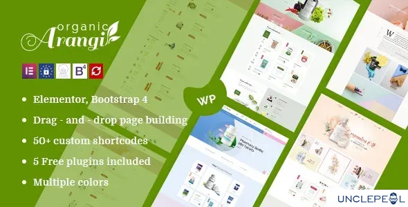 Arangi - 有机 WooCommerce 主题 2.0.4