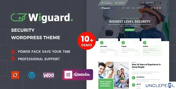 Wiguard - CCTV 与安全 WordPress 主题 1.1.0 开心版