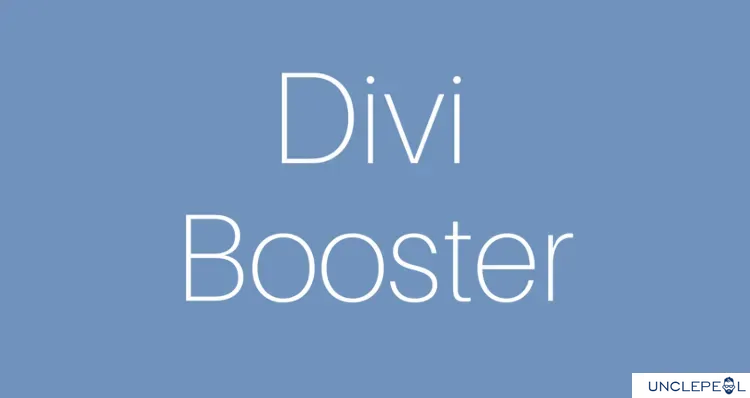 Divi Booster 4.3.4