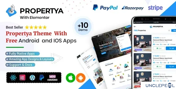 Propertya - 房地产 WordPress 主题 1.1.4