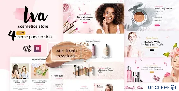 Iva - 美容化妆品商店 WordPress 主题 2.8