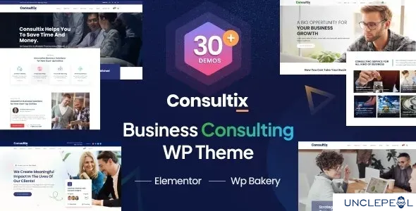 Consultix - 商业咨询 WordPress 主题 4.0.1 开心版