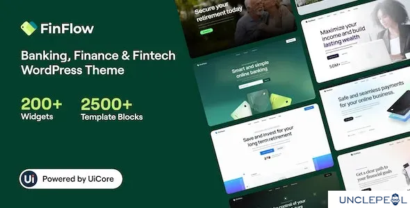 FinFlow - 银行、金融与金融科技 WordPress 主题 2.0.1 开心版