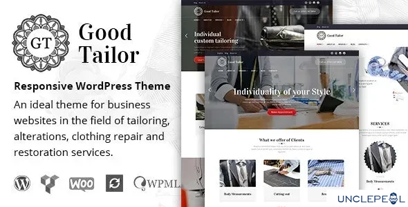 Good Tailor - 时尚与裁缝服务 WordPress 主题 1.5.13