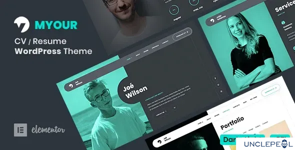 Myour - 简历 WordPress 主题 1.3.9 开心版