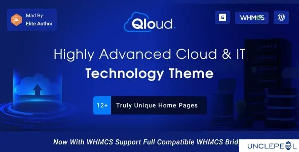Qloud - WHMCS、云计算、应用与服务器 WordPress 主题 3.0.0
