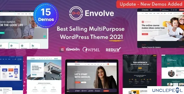 Envolve - 咨询商业 WordPress 主题 1.8